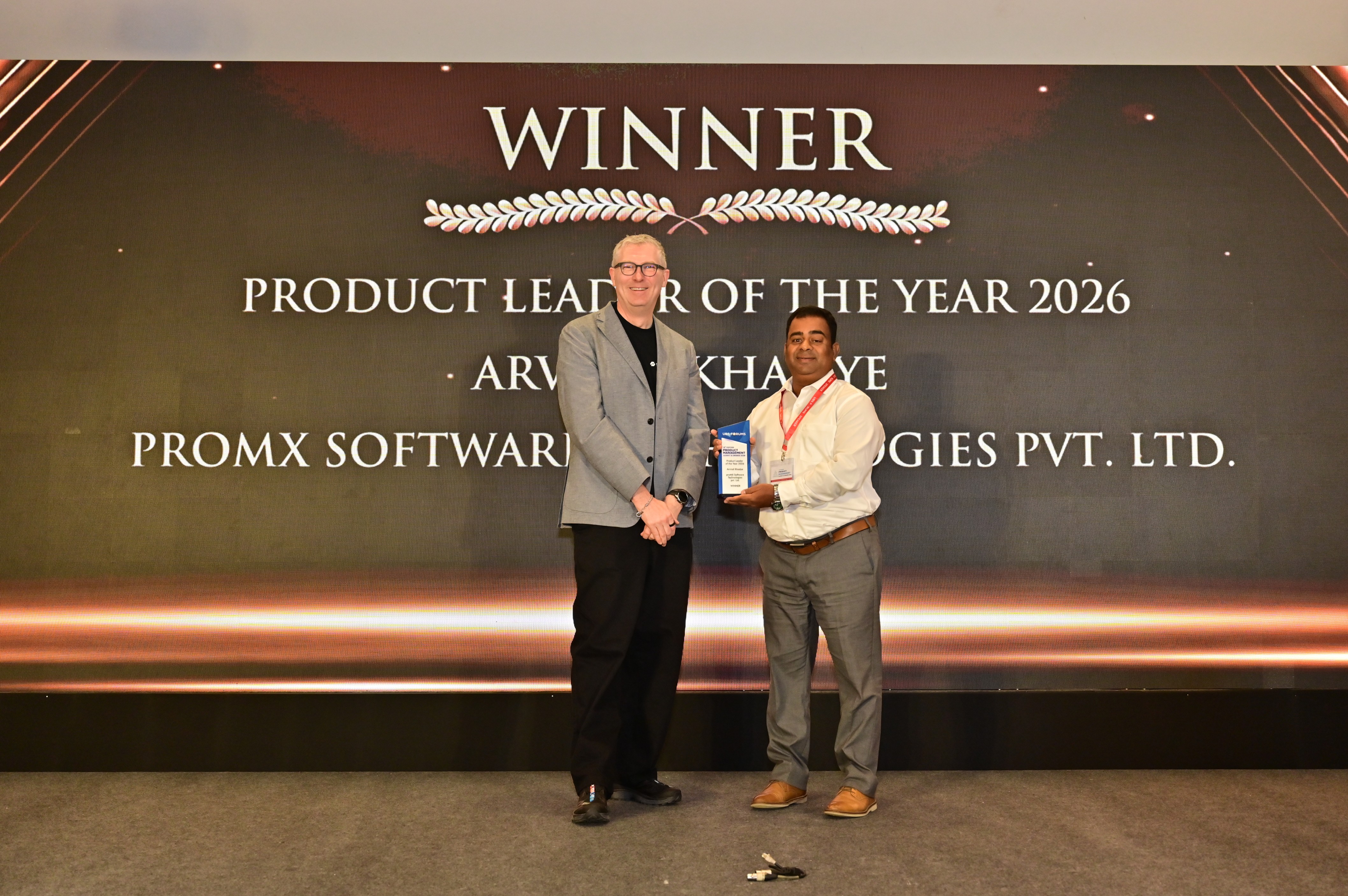 Product Leader of the Year 2026 Award Presentation