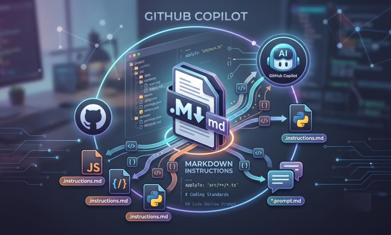 GitHub Copilot and Markdown instructions